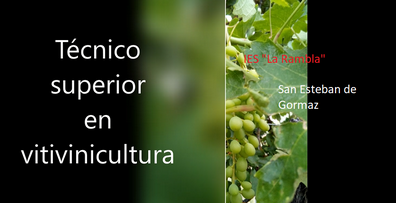 CFGS Vitivinicultura. Admisión y matriculación